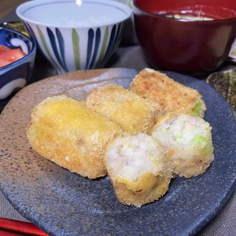 Edamame + Hachis Parmentier Croquettes