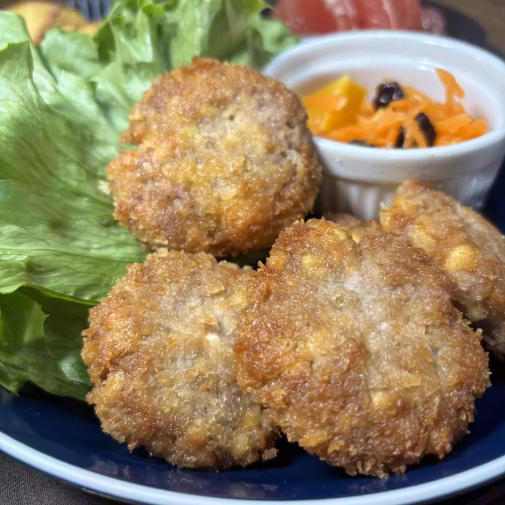 Tofu Minced Meat Cutlet