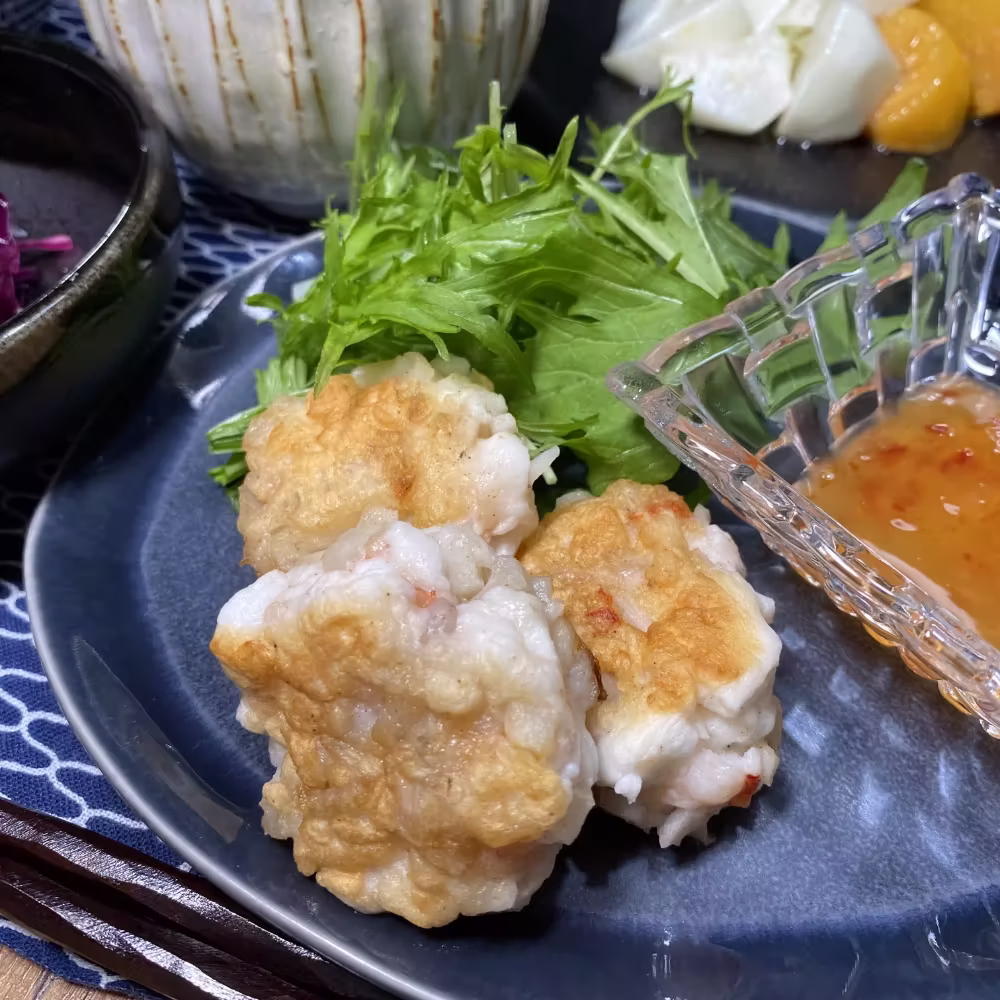 Shrimp and Lotus Root Patty with Hanpen