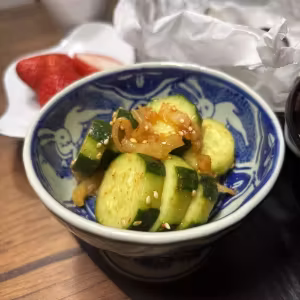 Spicy Cucumber and Jellyfish Salad