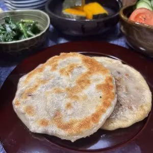 Stuffed Pork Pancake