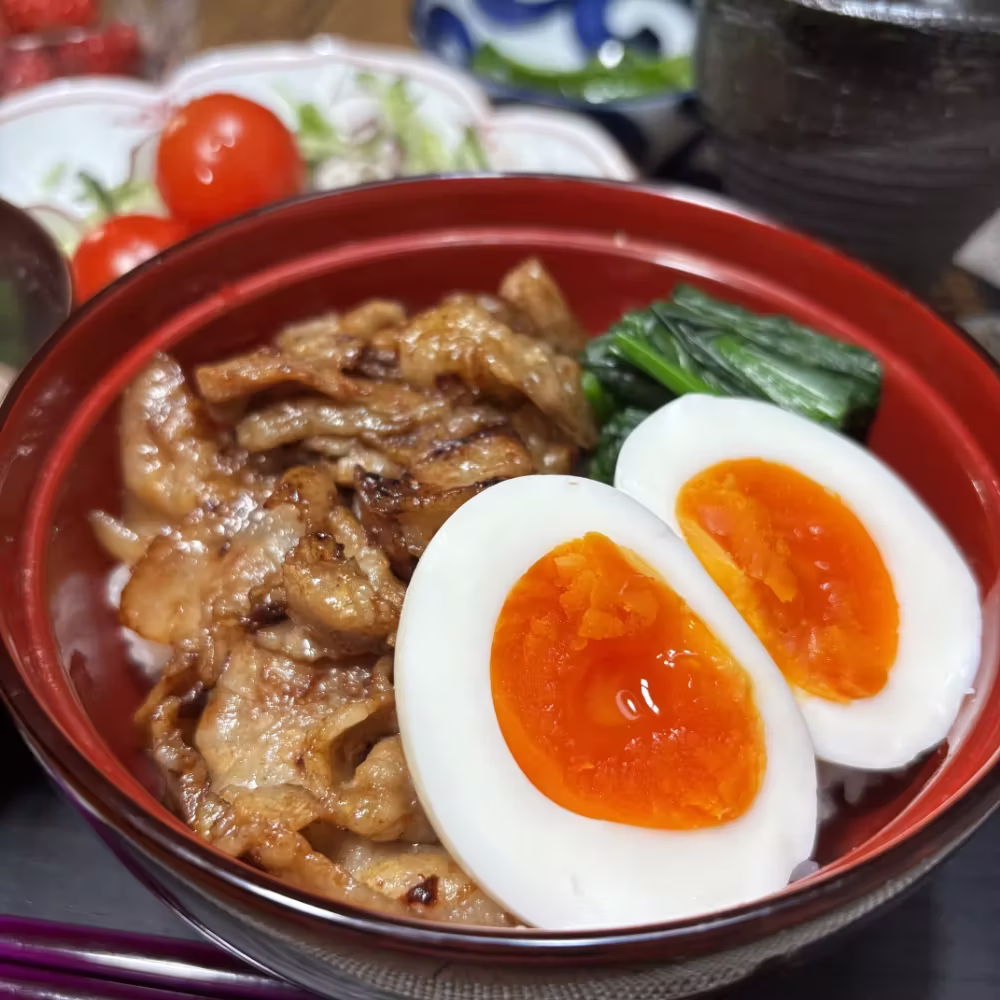 Braised Pork Belly Rice Bowl