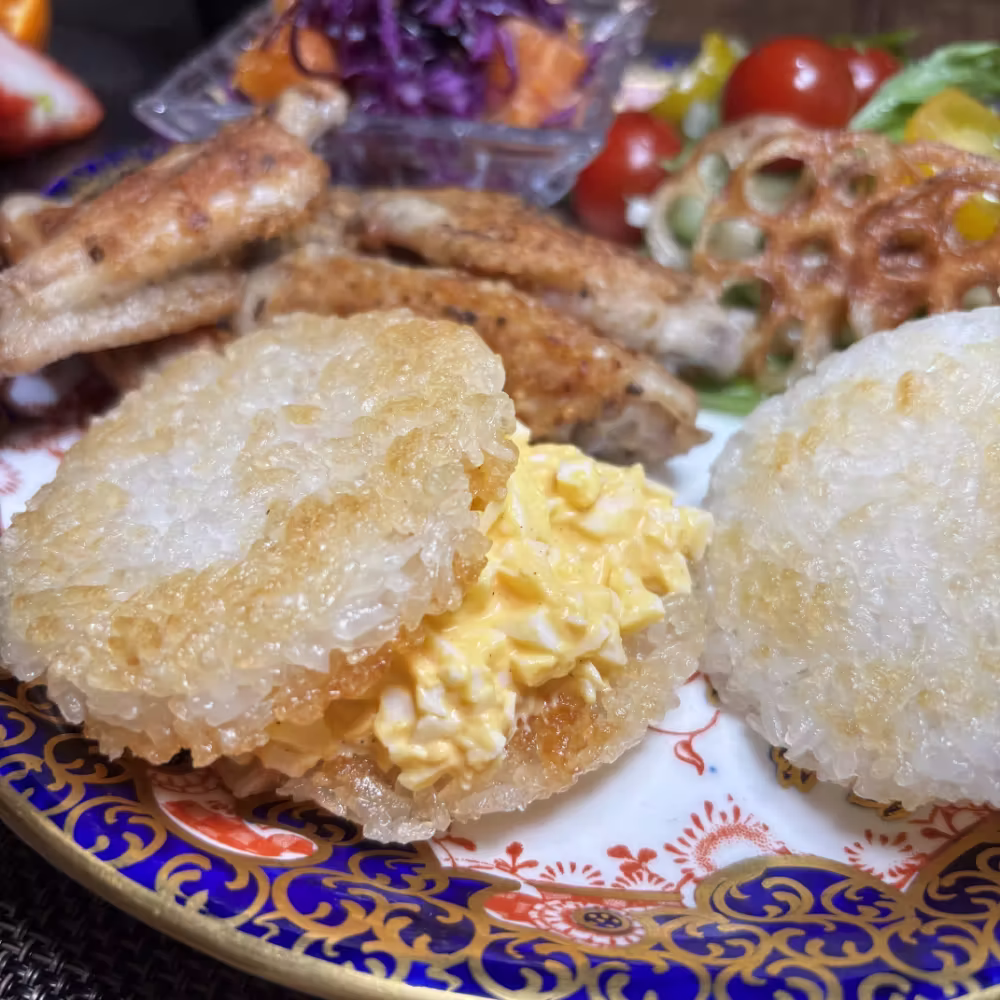 Rice Tamago Sandwich