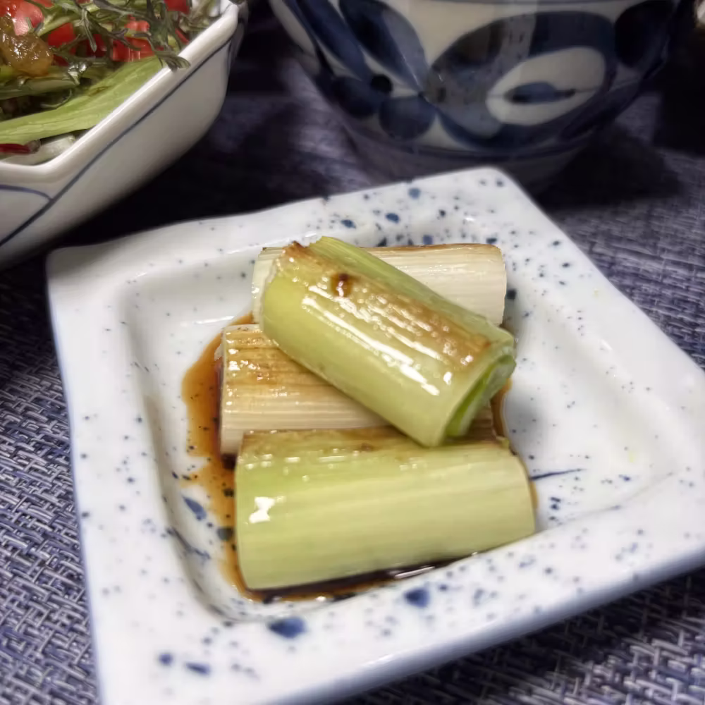 Grilled Green Onions