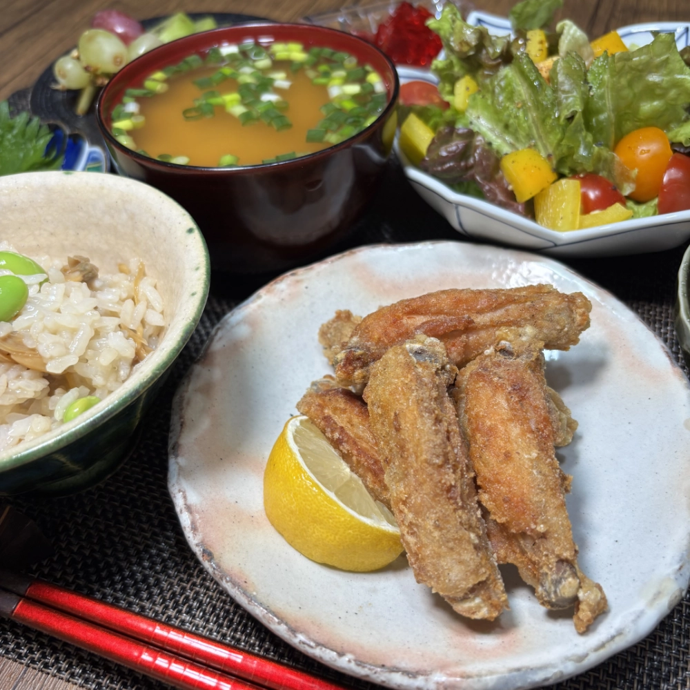 Deep-Fried Chicken Wings