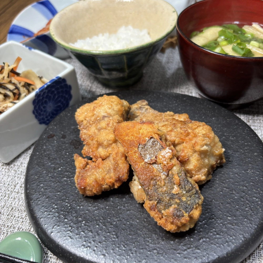 Marinated deep-fried mackerel