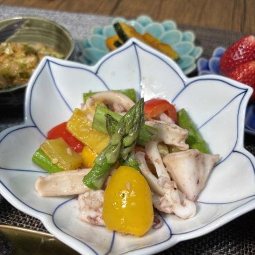 Sautéed Squid with Anchovy and Garlic