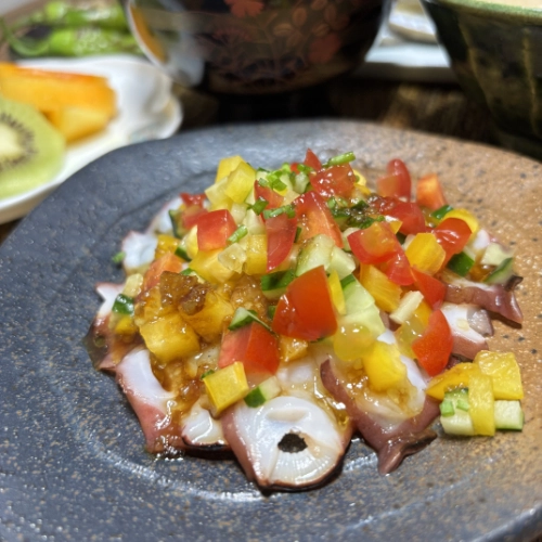 Octopus Carpaccio