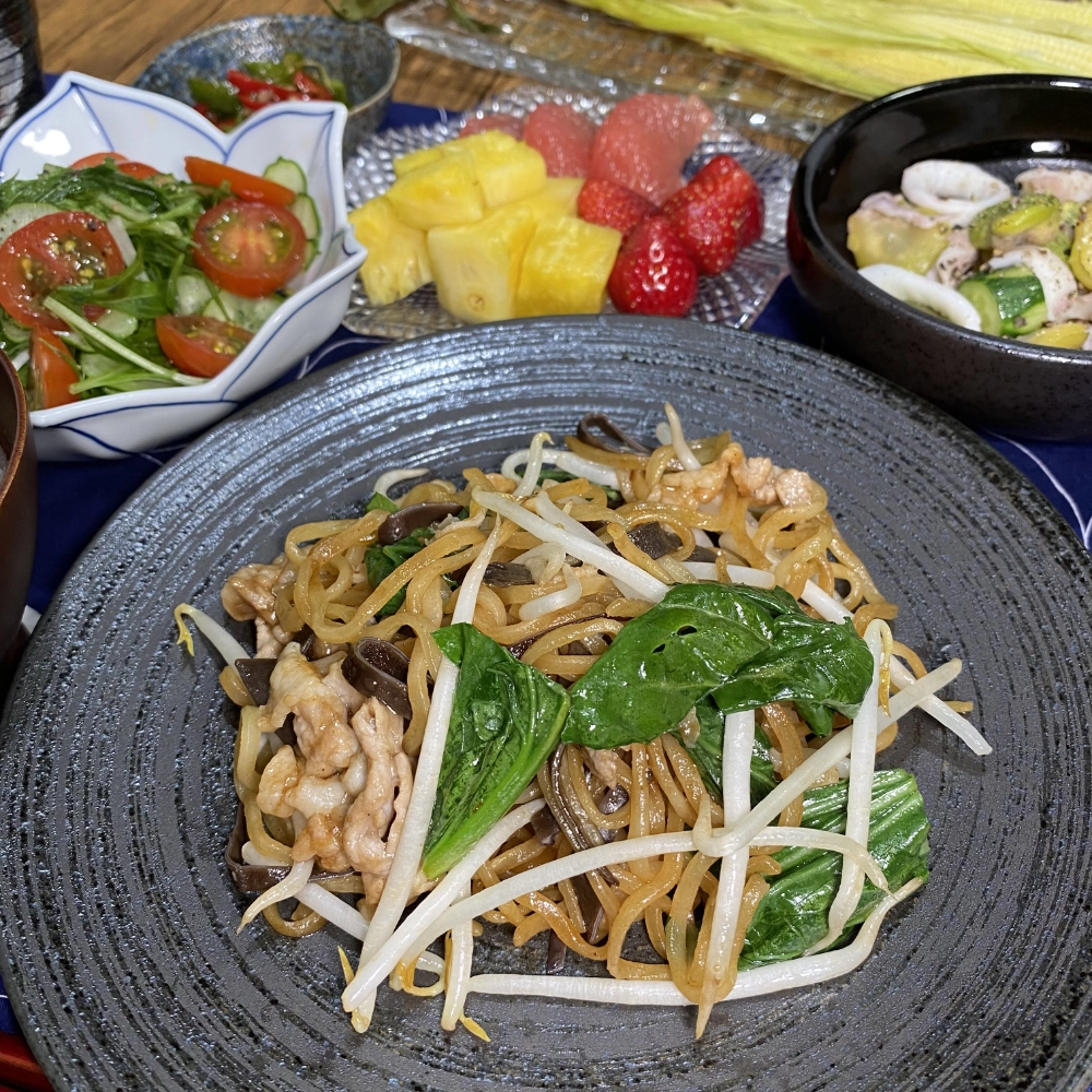 Shanghai-Style Fried Noodles