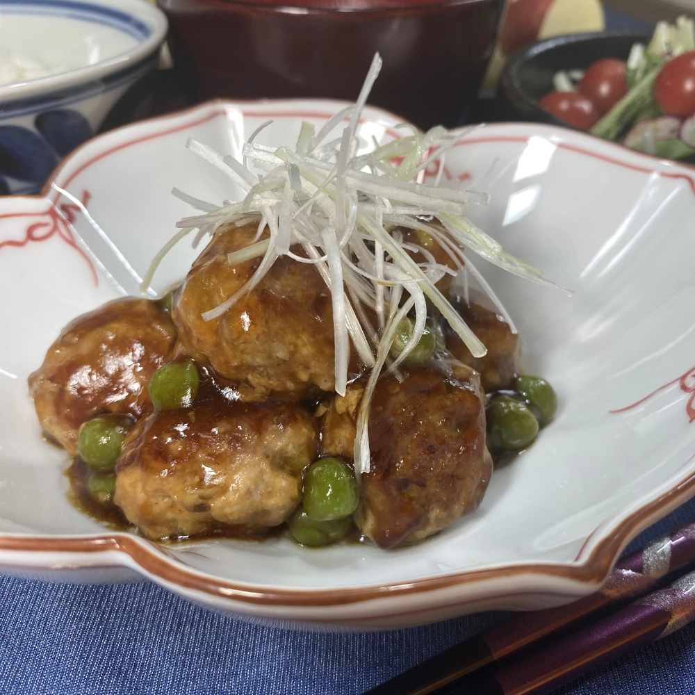 Black Vinegar Glazed Meatballs