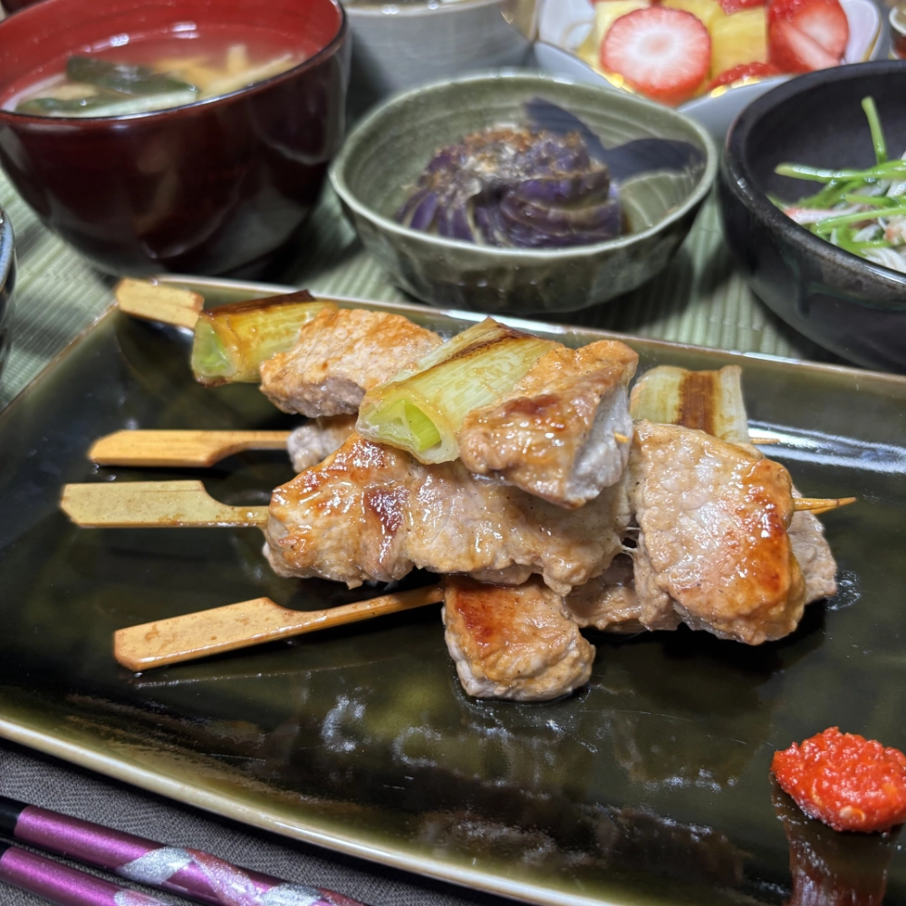 Grilled Pork Skewers