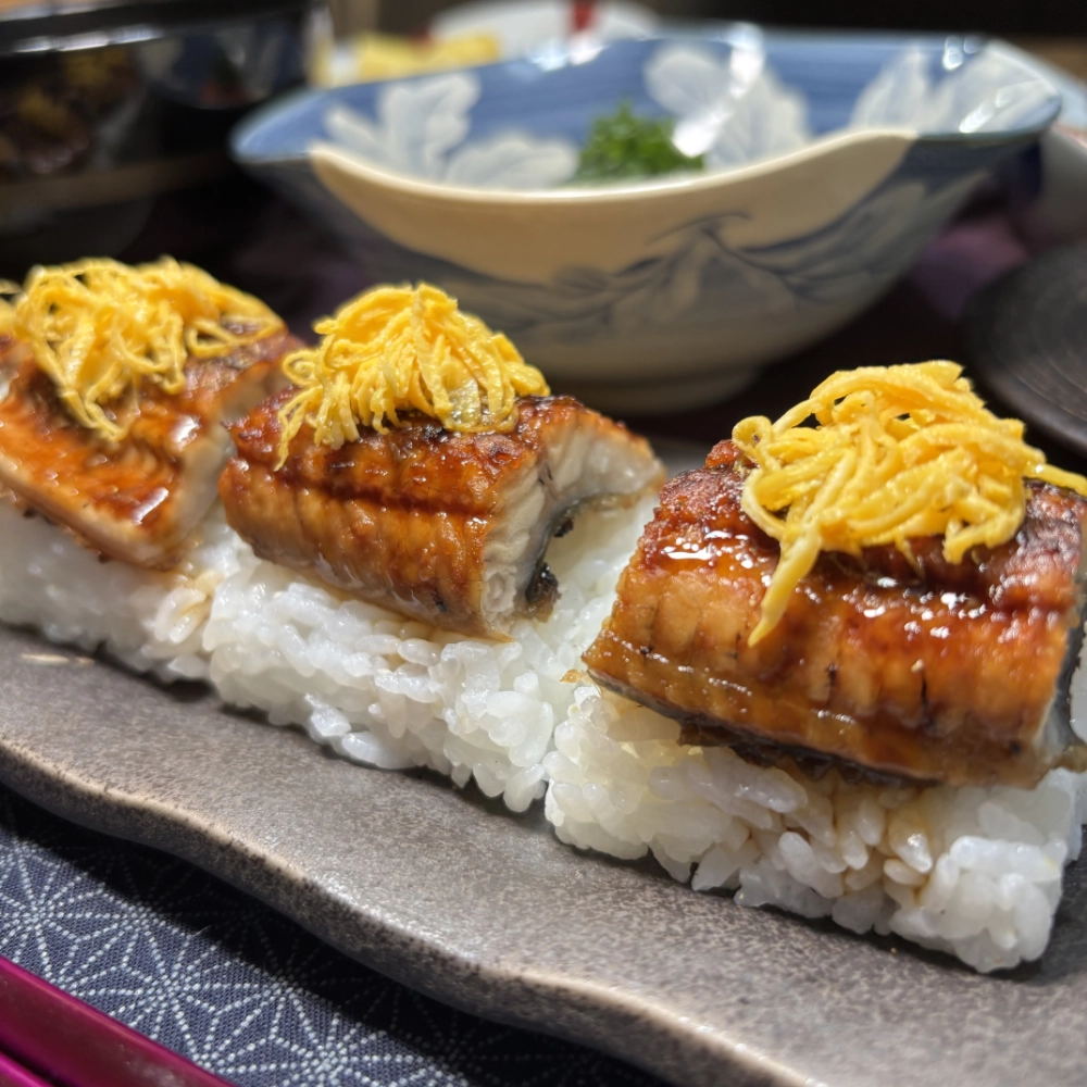 Grilled Eel Sushi
