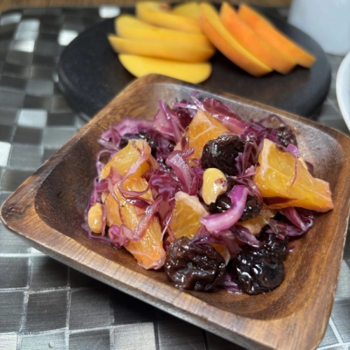Red Cabbage & Orange Râpé