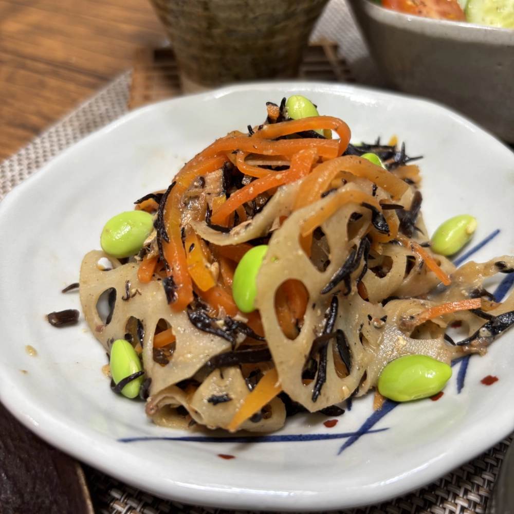 Warm Miso Soy-Glazed Vegetable Salad