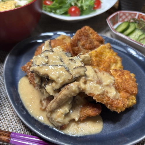 Shitake Creamy Miso Garlic Sauce