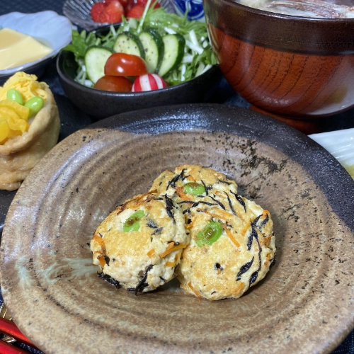 Japanese Tofu Fritter (Ganmodoki)