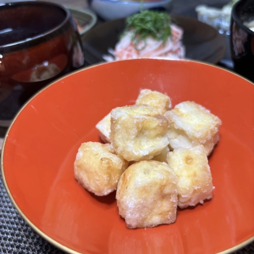 Fried Tofu with Salt